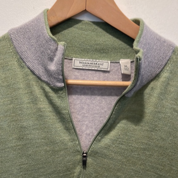 Williams and Kent Half Zip Pullover Sweater - Picture 2 of 6